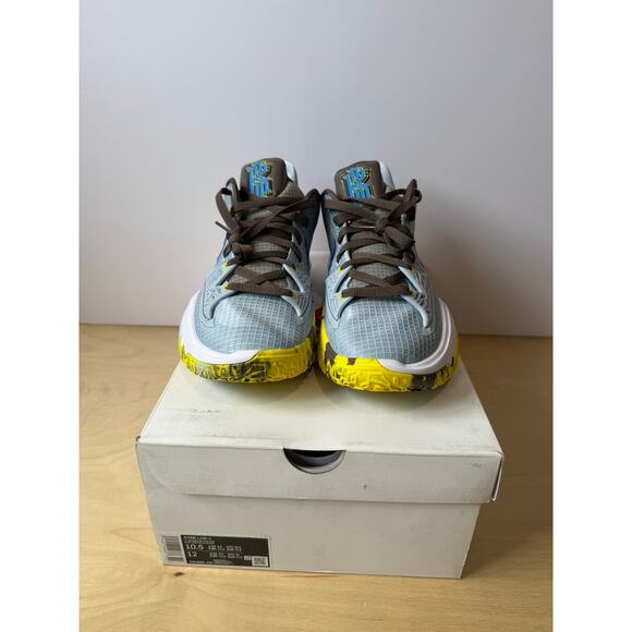 Nike Kyrie Low 4 Light Armory Blue Yellow US 10.5 main image 6